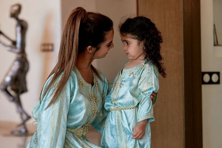 Baby couture Notre vision tenues tradionnelles marocaines -min